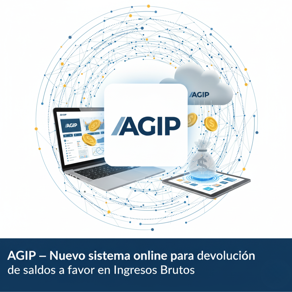AGIP devolución de saldos a favor Ingresos Brutos